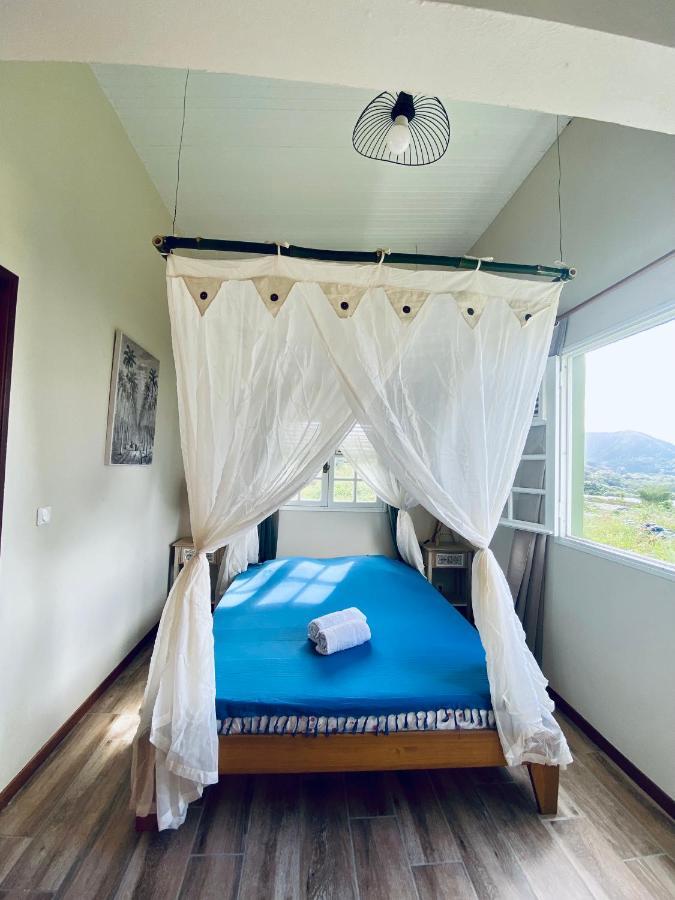 Chambre Et Sdb Privative Ylang Ylang Vue Mont Pelee Dans Maison Partagee Le Morne-Rouge Ngoại thất bức ảnh